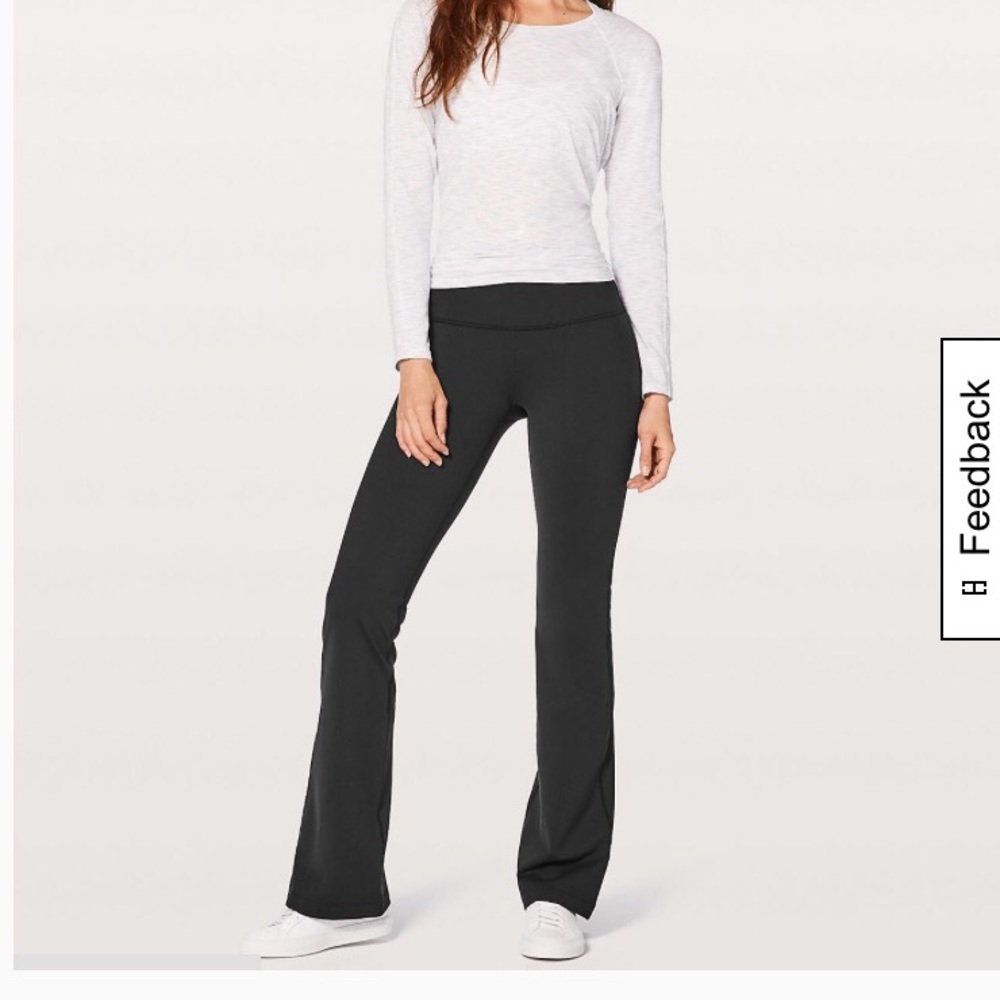 lululemon throw back yoga pants
